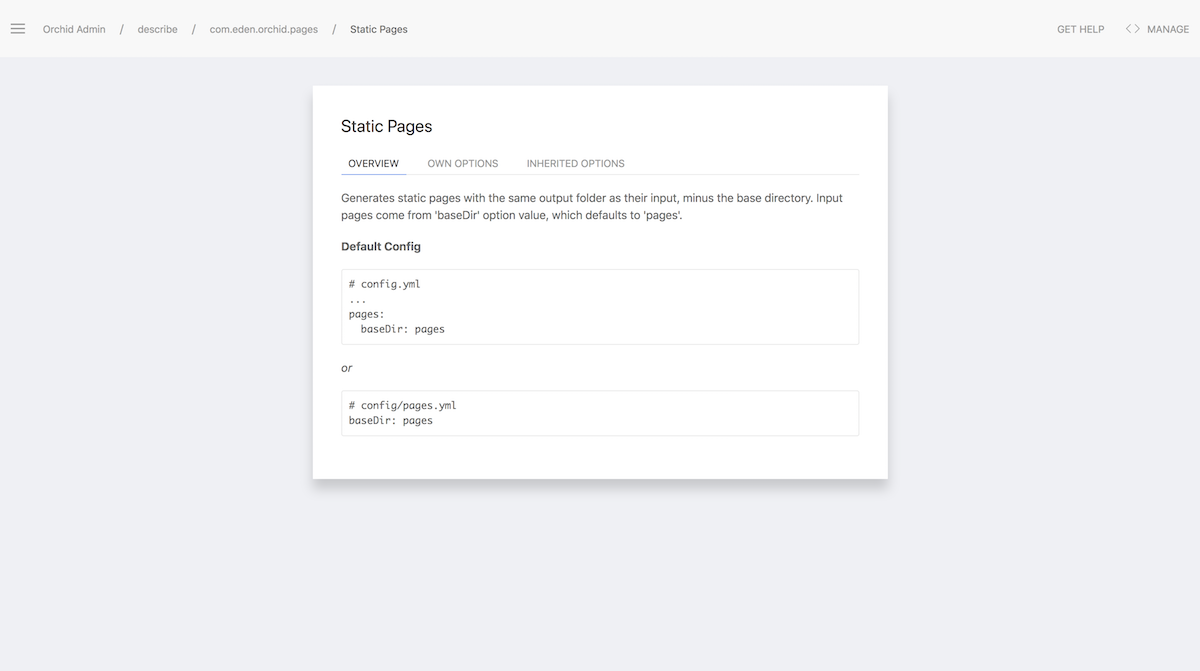 Admin panel generator